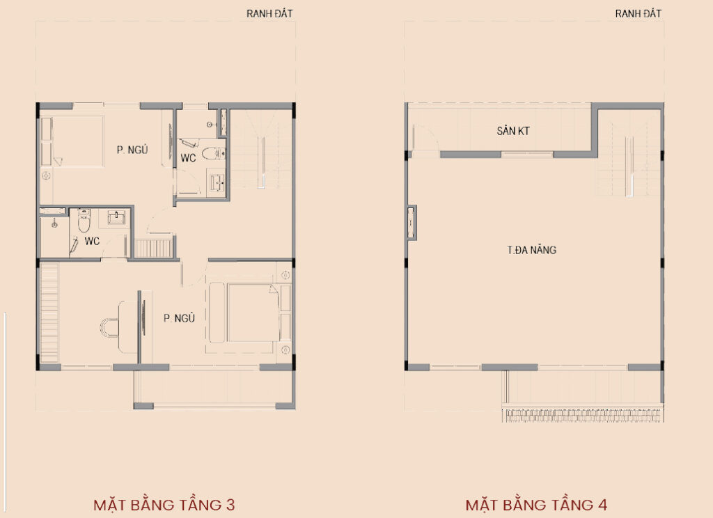 Mat Bang Tang 3 4 Shophouse Vin Dan Phuong